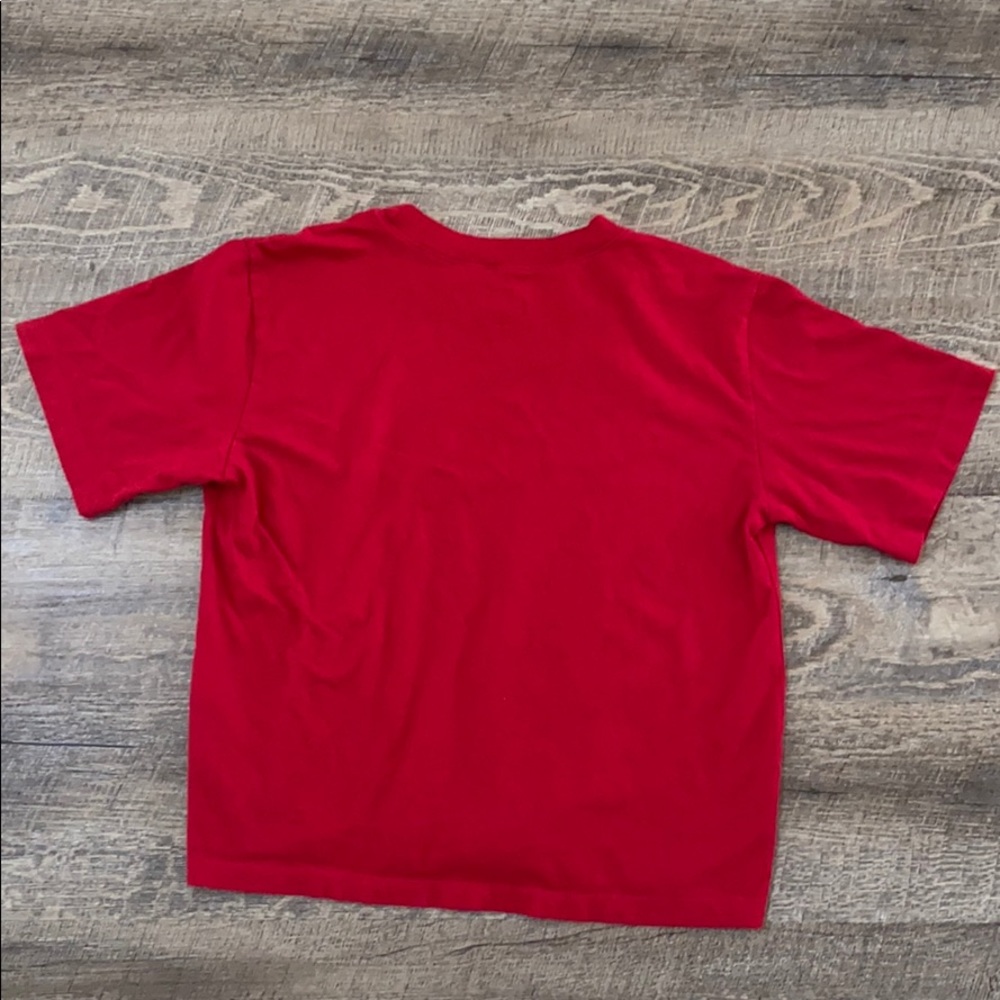 Hollister Red Crop Too - Picture 2 of 3